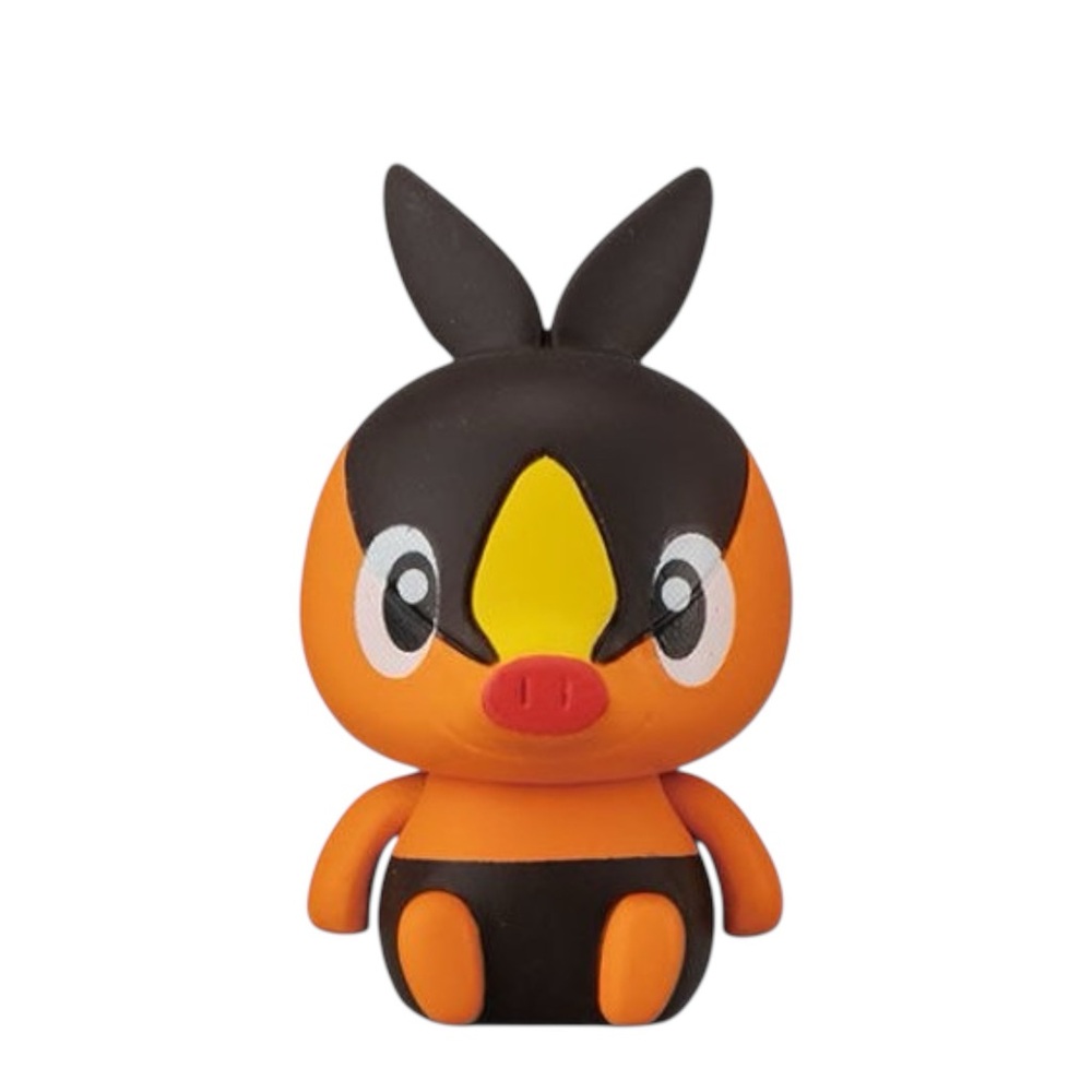 POKEMON 2020 BANDAI VOL.2 #5 TEPIG MINI FIGURE WITH PEDESTAL - BRAND NEW